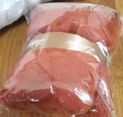 ルボア クッション クッションカバー レッド ふわふわ