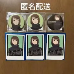 呪術廻戦　東京駅　いちばんプラザ　懐玉•玉折　家入硝子　缶バッジ　フォト風カード