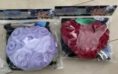 ワンピース 悪魔の実 ポーチ&タオル エンボスパスケース 2種セット 新品グッズ
