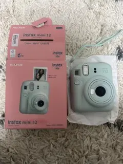 FUJIFILM instax mini 12 ミントグリーン 本体