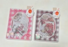 ホイップデコ　喫茶店シリーズ　チェック柄　A