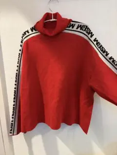 MSGM 赤 タートルネック ニットのサムネイル