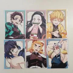 新品◆ 鬼滅の刃 全集中展 無限列車編・遊郭編 ランダムブロマイド コンプ ②