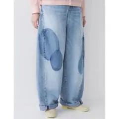 最終ミナペルホネン　デニムピース38 2025年最新】mina perhonen デニム・ジーンズの人気アイテム - メルカリ