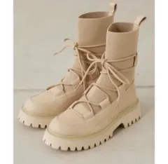 【新品】Mollini モリーニ SONDAY ストレッチ アンクル ブーツ38