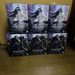 OVERLORD アインズ・ウール・ゴウン アルベド フィギュア6点セット