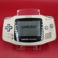 【動作品】任天堂 GAME BOY ADVANCE 本体 ゴールド