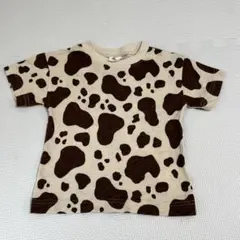 バースデマイリトルワンダー 牛柄 カウ柄 Tシャツ 100cmのサムネイル