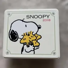 スヌーピー　日めくりカレンダー　缶　2018 2023