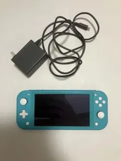 Nintendo Switch Liteターコイズ 充電器・ゲームソフト2本付き