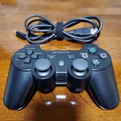 【整備済み】PS3コントローラー DUALSHOCK3 + USBケーブル