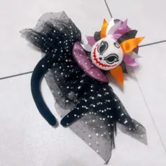 ディズニー カチューシャ ハロウィン　ジャックスケリントン カチューシャのサムネイル