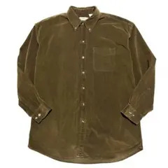 90s L.L.bean corduroy button-down shirt