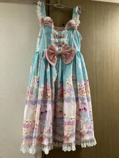 m*た様 【限定カラー】シャルミエール　Fancy Dolls　ジャンパースカー シャルミエール ジャンパースカート ホワイト fancy doll - メルカリ