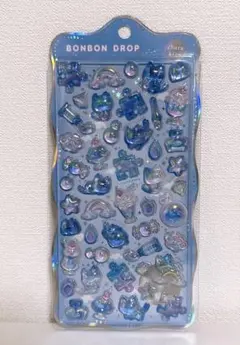 【正規品】ボンボンドロップシール・ちゅるきら・そらねこボンボン・オーロラ