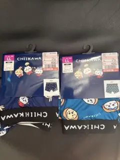 LLサイズ ちいかわ メンズ ボクサーブリーフ 2枚セット