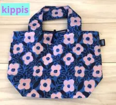 【未使用に近い】【kippis】花柄トートバッグ（ナイロン製）