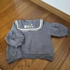 コトリ セーラー襟 トレーナー 80