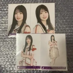 乃木坂46 ビリヤニ 生写真 コンプ 4枚 愛宕心響