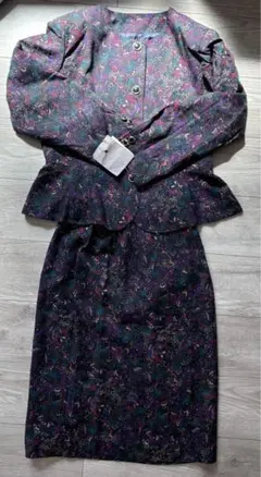 昭和レトロパターン柄 上下セット