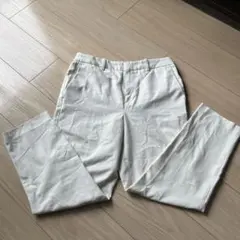UNIQLO ホワイト パンツ　スラックス オフィスカジュアル