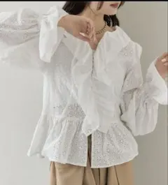 エステラケーEstella.K/レースディテールブラウス - メルカリ