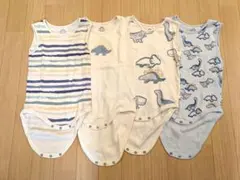 NEXT ボディスーツ　4枚セット 2-3歳　98cm　恐竜