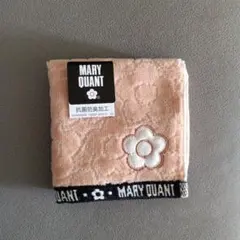 MARY QUANT マリークヮント タオルハンカチ 新品未使用タグ付き