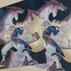 FAIRYTAIL フェアリーテイル 版画展 特典クリアポスター2枚