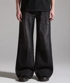 【GRANCY】Rifted Slash Buggy Denim Pants S GRANCY】Rifted Slash Buggy Denim Pants - メルカリ