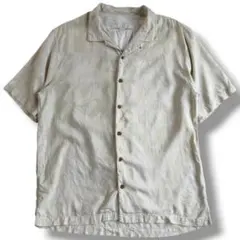 Tommy Bahama シルク 開襟シャツ アロハシャツ 総柄 ボタニカル柄のサムネイル