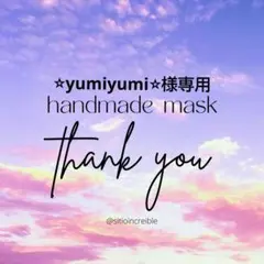 ⭐︎yumiyumi⭐︎様専用　ハンドメイドマスク