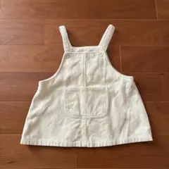 無印良品 コーデュロイ ジャンパースカート