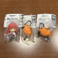 でふぉフィグ！劇場版チェンソーマンレゼ 篇キーホルダー　マキマ　ポチタ