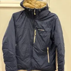 mont-bell キルティングジャケット フード付き