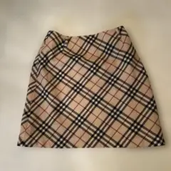 Burberry Blue Label チェック柄タイトスカート 36
