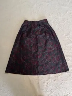 【訳あり】any SiS(エニスィス)花柄スカート