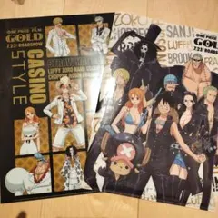 ワンピース　FILM GOLD クリアファイル