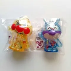 アンパンマン シャカシャカクリアキーホルダー 2点【新品】のサムネイル