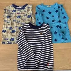 ミキハウス　100 ロンT カットソー　まとめ　保育園