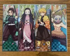 鬼滅の刃ロングステッカー4枚セット