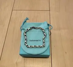 Tiffany & Co. Tナローチェーン ブレスレット18センチ鑑定済