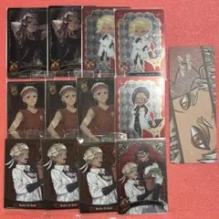 カリム　ジャミル　メタカ　ウエハース　特典しおり　セット　ツイステ