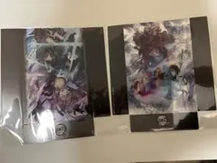 計2枚 刀鍛冶の里編 入場者特典 キービジュアルクリアスタンド 映画 鬼滅の刃
