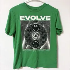 SMILEYWORLD EVOLVE Tシャツ グリーン 150cm