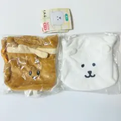 ナガノキャラクターズ おかお巾着 もちきんちゃく　くまのサムネイル