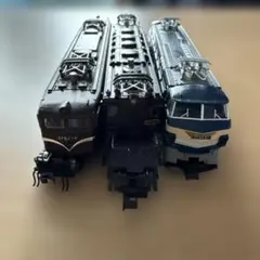 N 게이지 전기 기관차 3량 세트 EF58 EF66