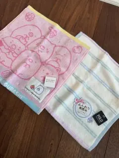 すみっこハンカチ　タオルハンカチ２枚