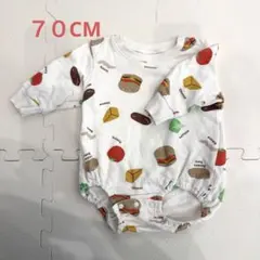 ベビー服　ロンパース　70CM バースディ