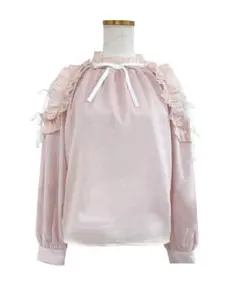 ロゼミューズ Rosé Muse Frillpleatsairlycamic/o ロゼミューズ Rosé Muse Frillpleatsairlycamic/o - メルカリ